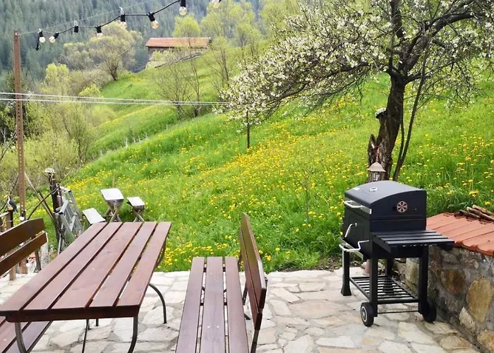 Gasthuis къща до гората